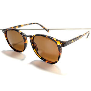 Piranha Polarized 105 21/81441 Leopard Print Sunglasses UPC024291620662 Eyewear
